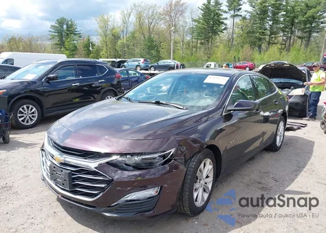 2020 Chevrolet Malibu Fwd Lt z USA, uszkodzony, nr VIN 1G1ZD5ST5LF124355